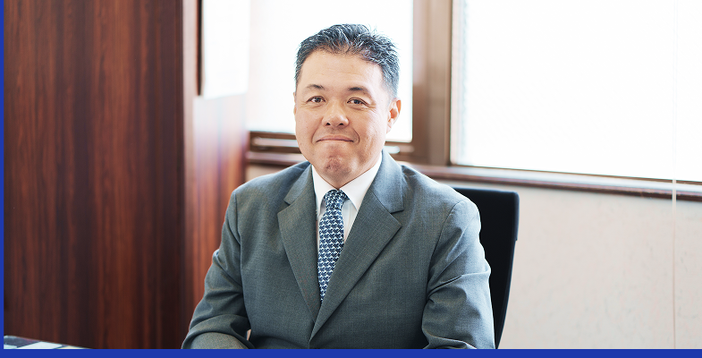 代表取締役社長　盛井重行